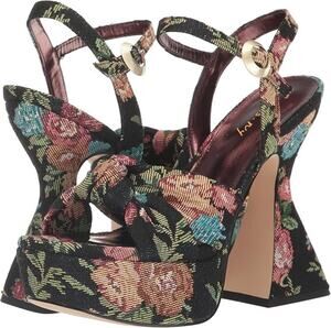 Sz Circus NY by Sam Edelman Women's Audrea Heeled Sandal, Ginger Spice 7.5 M